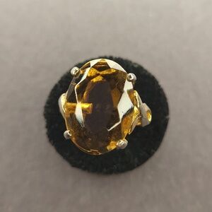 Vintage Smokey Topaz Ring